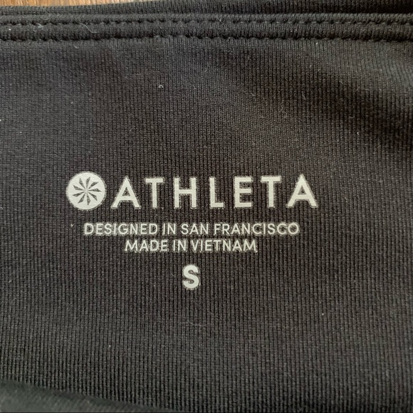 Athleta Metro Velvet Side Stripes Tux Leggings - Picture 7 of 11